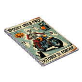 Vibes Nur Halloween Vintag Notizblock (Rechte Seite)