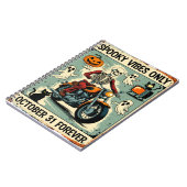 Vibes Nur Halloween Vintag Notizblock (Linke Seite)