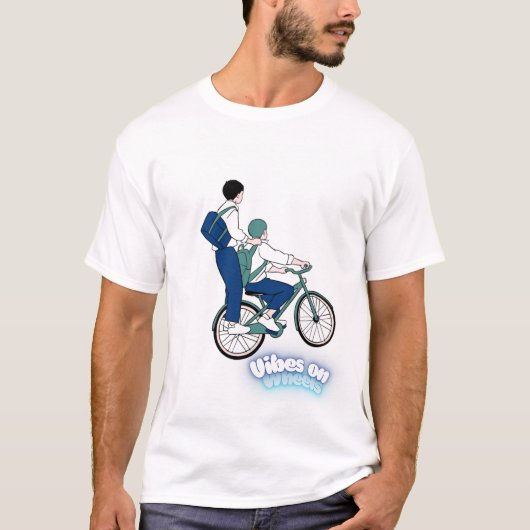 Vibes on Wheels T-Shirt (Vorderseite)