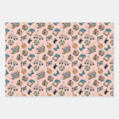 Vibes Pattern der 90er Jahre Geschenkpapier Set (Vorderseite 3)