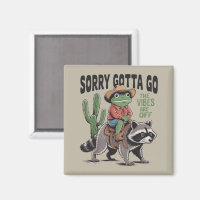 Vibes sind nicht okay, sorry, muss gehen, Vintage-