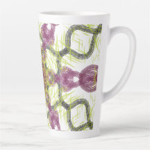 Vibes Tasse | Lebhafte tropische Abstrakte Kunst