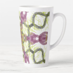 Vibes Tasse   Lebhafte tropische Abstrakte Kunst