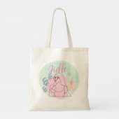 Vibes Tote Bag - Hallo! Tragetasche (Rückseite)