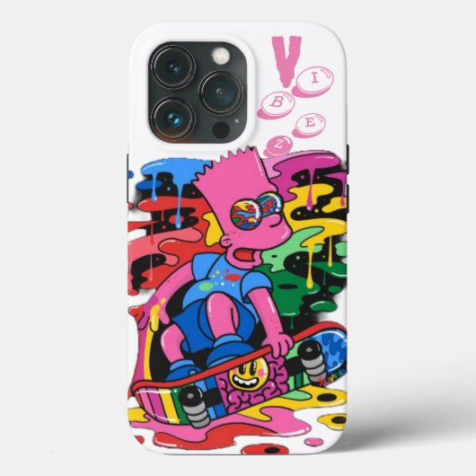 Vibez iPhone Case (Rückseite)