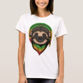 Vibing Sloth T - Shirt (Vorderseite)