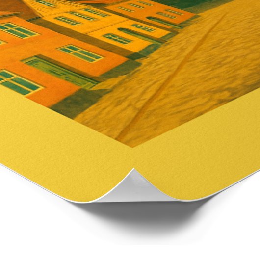 Viborg Dänemark Kathedrale Poster (Ecke)