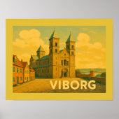 Viborg Dänemark Kathedrale Poster (Vorne)