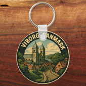Viborg Denmark Cathedral Schlüsselanhänger (Vorderseite)