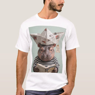 Vibra Bonito Baby Nilpferd T-Shirt