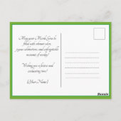 💚 💜 💛 Vibrance von Mardi Gras Postkarte (Rückseite)