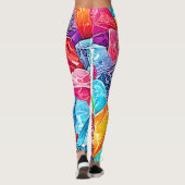 Vibranding Crystal Cluster Art Leggings (Rückseite)