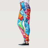 Vibranding Crystal Cluster Art Leggings (Links)