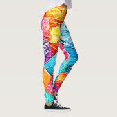 Vibranding Crystal Cluster Art Leggings (Rechts)