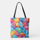 Vibranding Crystal Cluster Art Tasche (Rückseite)