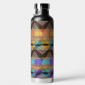 Vibranding Diamonds Ankara Style Pattern Trinkflasche (Rechts)