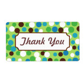 Vibranding Green Vielen Dank Labels (Vorne)