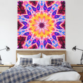 Vibranding Pattern Power Art Leinwanddruck (Insitu (Schlafzimmer))