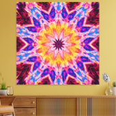 Vibranding Pattern Power Art Leinwanddruck (Insitu (Wohnzimmer))