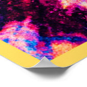 Vibranding Pattern Power Art Poster (Ecke)