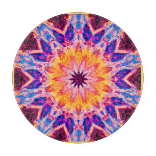 Vibranding Pattern Power Art Schneidebrett