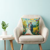 Vibranding Wedding Van Gogh Stil Throw Kissen (Stuhl )