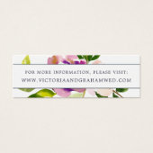 Vibranend Bloom Wedding Website Cards | Mini (Vorderseite)