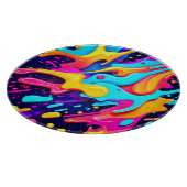 Vibranend Color Chaos Art Schneidebrett (Ecke)