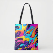 Vibranend Color Chaos Art Tasche (Vorderseite)