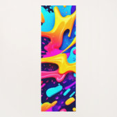 Vibranend Color Chaos Art Yogamatte (Rückseite)