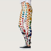 Vibranend Color Polka Dots Leggings (Links)