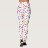 Vibranend Color Polka Dots Leggings (Rückseite)