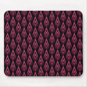 Vibranend Hot Pink flackernde Flammen Mousepad (Vorne)