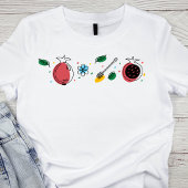 Vibranend Rosh Hashanah Celebration Elements T-Shirt