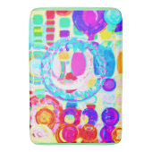 Vibraning Colors Random Pattern Badematte (Vorderseite Vertikal)