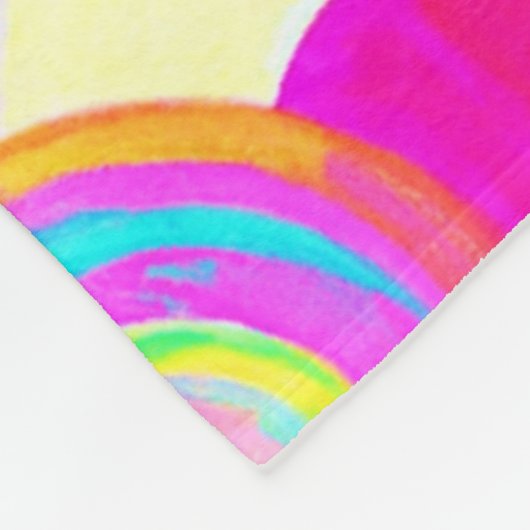 Vibraning Colors Random Pattern Fleecedecke (Ecke)