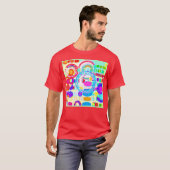 Vibraning Colors Random Pattern T-Shirt (Vorne ganz)