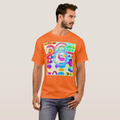 Vibraning Colors Random Pattern T-Shirt (Vorne ganz)
