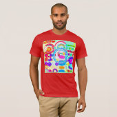 Vibraning Colors Random Pattern T-Shirt (Vorne ganz)