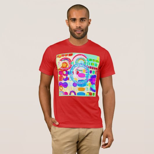 Vibraning Colors Random Pattern T-Shirt (Vorne ganz)
