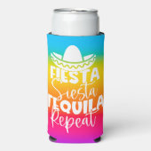 Vibraning Fiesta Party Custom Selters Dosenkühler (Seltzer Vorderseite)