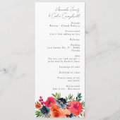 Vibranly Blue Orange Red Botanical Programm (Vorderseite)