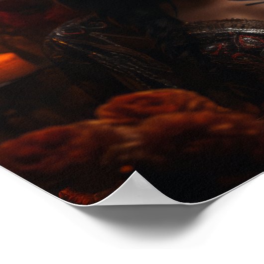 Vibranly Dia de los Muertos Poster - Feiern Sie da (Ecke)