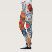 🌸 Vibranly Floral Leggings - Bold & Stylish 🌿 (Links)