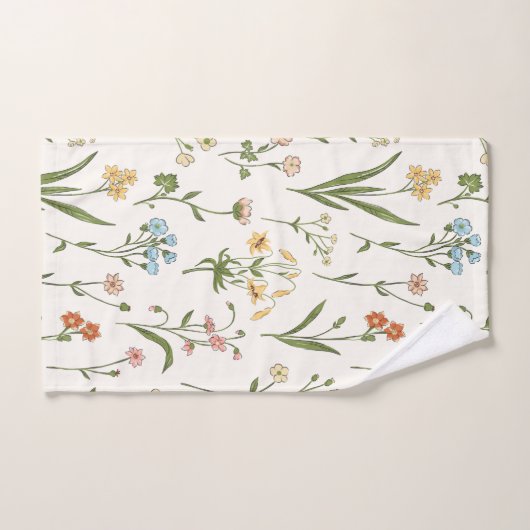 Vibranly Floral Medley Badhandtuch Set (Handtuch)