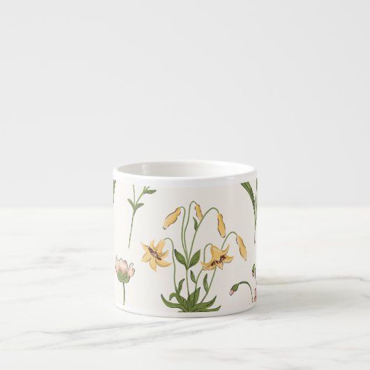 Vibranly Floral Medley Espressotasse (Vorderseite)