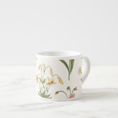 Vibranly Floral Medley Espressotasse (Vorderseite Rechts)