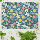 Vibranly Floral Medley Geschirrtuch (Gefaltet)