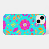 Vibranly Floral Pattern Gehäuse iPhone Hülle (Rückseite (Horizontal))