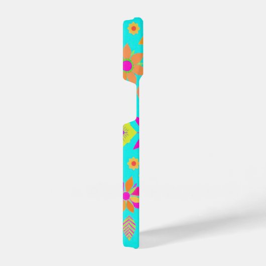 Vibranly Floral Pattern Gehäuse iPhone Hülle (Rechte Seite)